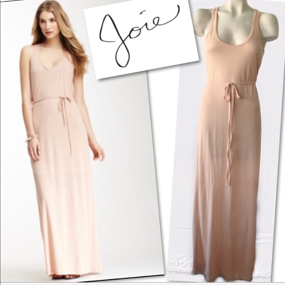 Joie Zaila Taffy Sleeveless Maxi Dress SZ XS